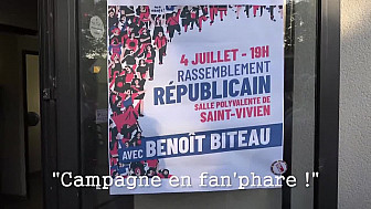 'Campagne en fan'phare!' film de Stéphanie Muzard, législatives Benoît Biteau
