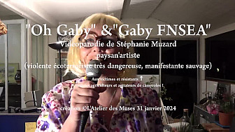 'Oh Gaby' et 'Gaby FNSEA' vidéoparodies de Stéphanie Muzard