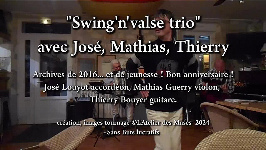 Archives Swing Mathias Guerry, José Louyot, Thierry Bouyer
