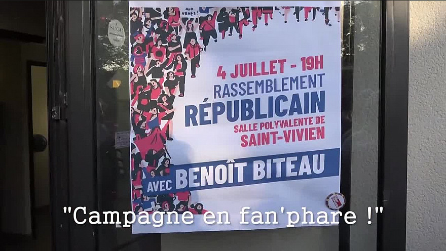 'Campagne en fan'phare!' film de Stéphanie Muzard, législatives Benoît Biteau